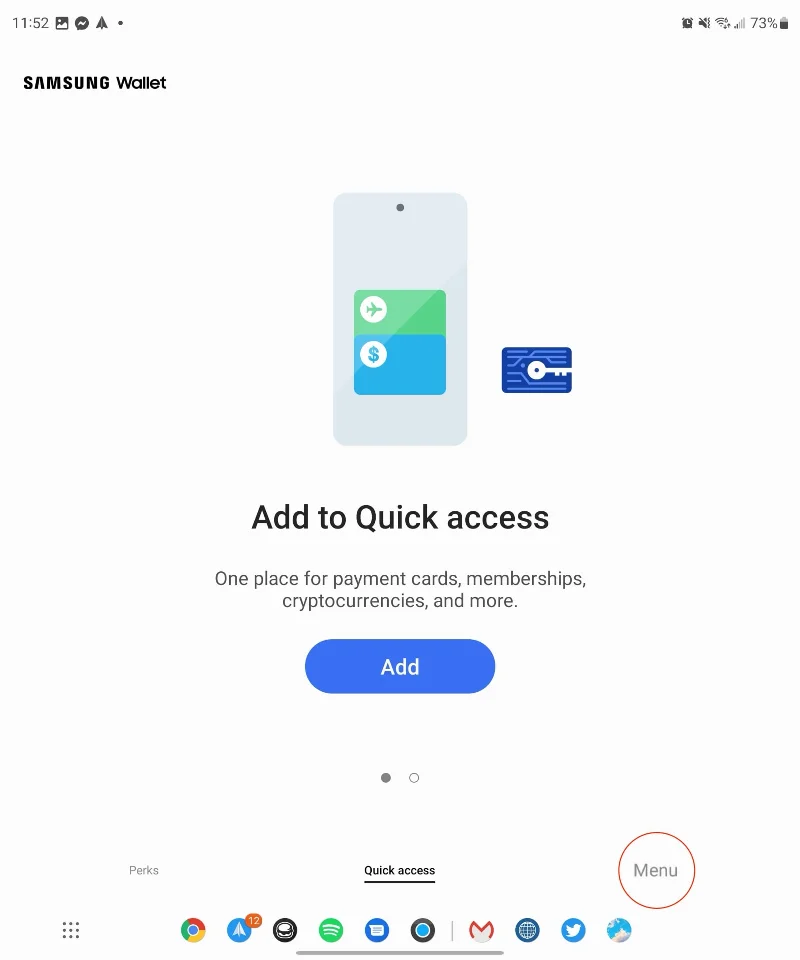 Galaxy Z Fold 5でSamsung Payを使用する方法