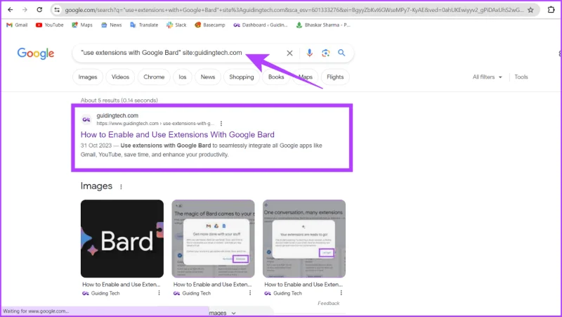 O que é pesquisar no Google ou digitar um URL