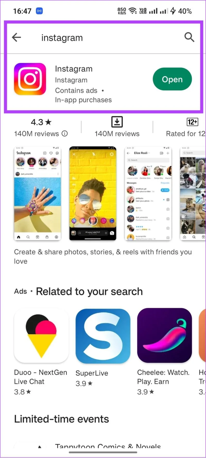 10 modi per correggere i sottotitoli che non vengono visualizzati sull'app Instagram