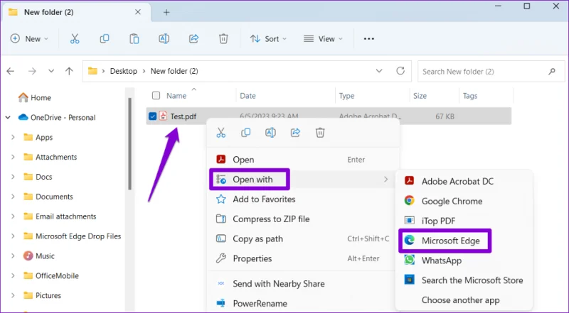 วิธีแก้ไข PDF โดยใช้ตัวแก้ไข PDF ในตัวของ Microsoft Edge