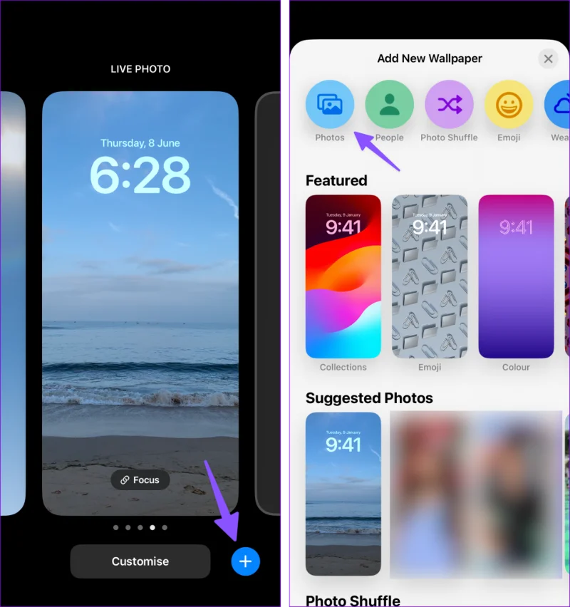 Live Wallpaper instellen op iPhone (met iOS 17)