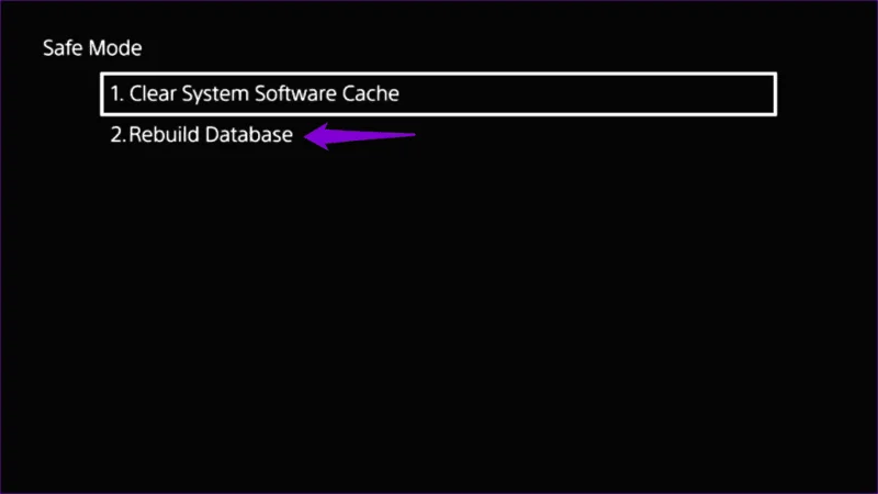 Ricostruisci il database
