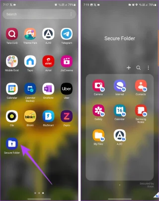 5 formas de acceder a la carpeta segura en teléfonos Samsung Galaxy