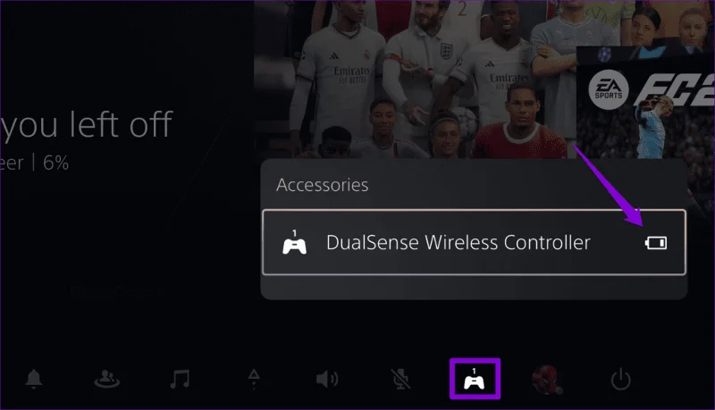 Come controllare la batteria del controller DualSense su PS5 o PC