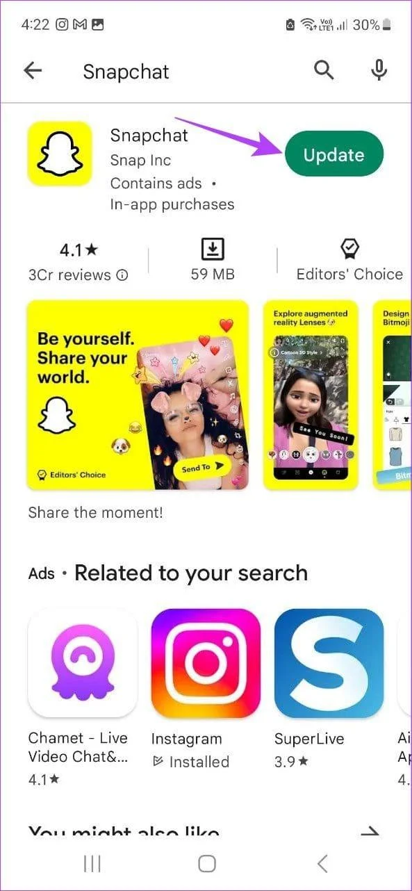 8 manieren om Snapchat te repareren Mijn AI werkt niet of wordt niet weergegeven op de mobiele app