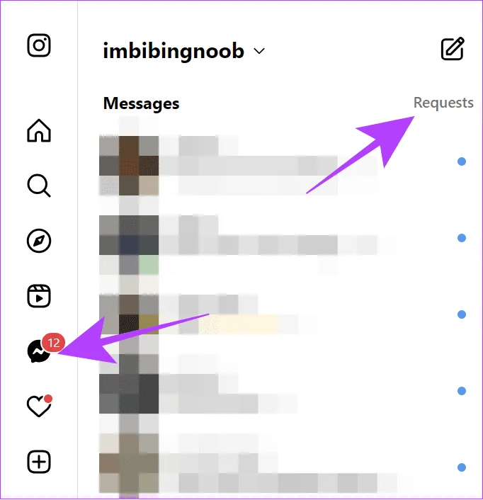 Pouvez-vous envoyer un message à un compte privé sur Instagram