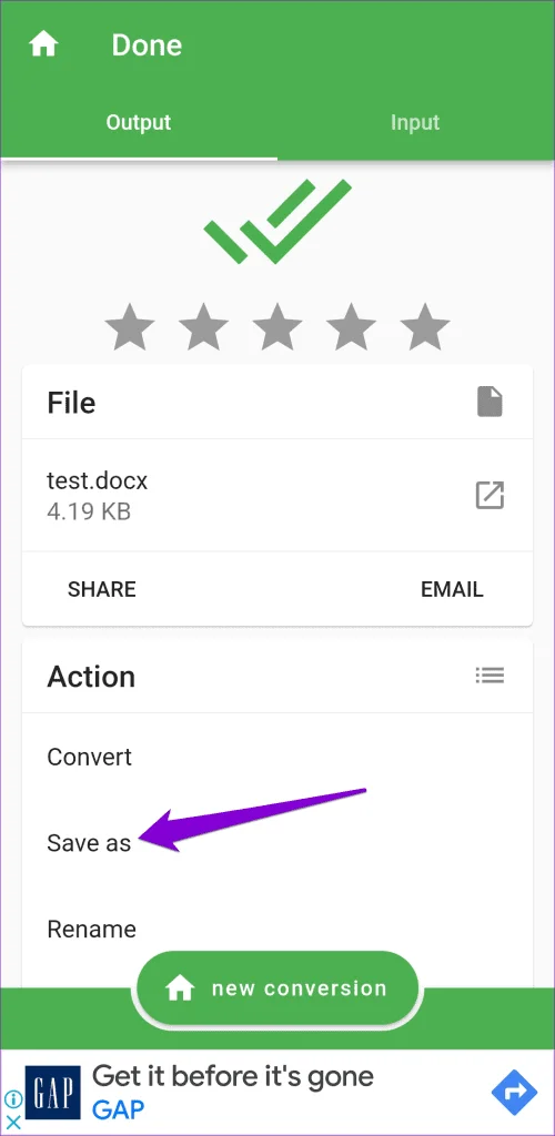 Hoe u het bestandstype (extensie) op Android kunt wijzigen
