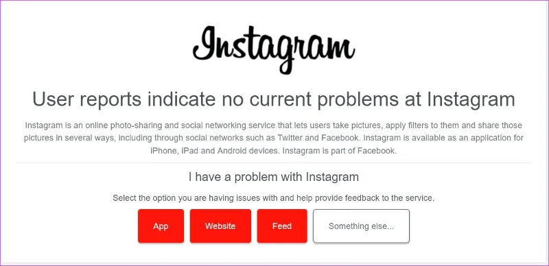 8 façons de corriger «&nbsp;Cette page ou ce contenu n'est pas disponible pour le moment&nbsp;» sur Instagram