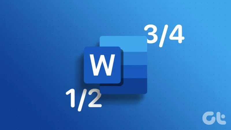 4 أفضل الطرق لإنشاء كسر في Microsoft Word