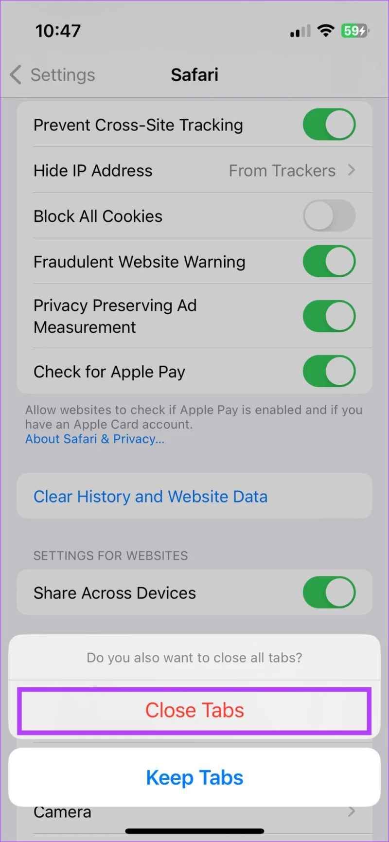 Cómo borrar datos del sistema (otros) en iPhone sin reiniciar