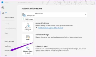 5 formas de arreglar la firma de Outlook que no se muestra en Windows