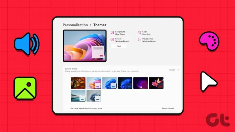 4 mejores formas de cambiar temas en Windows 11