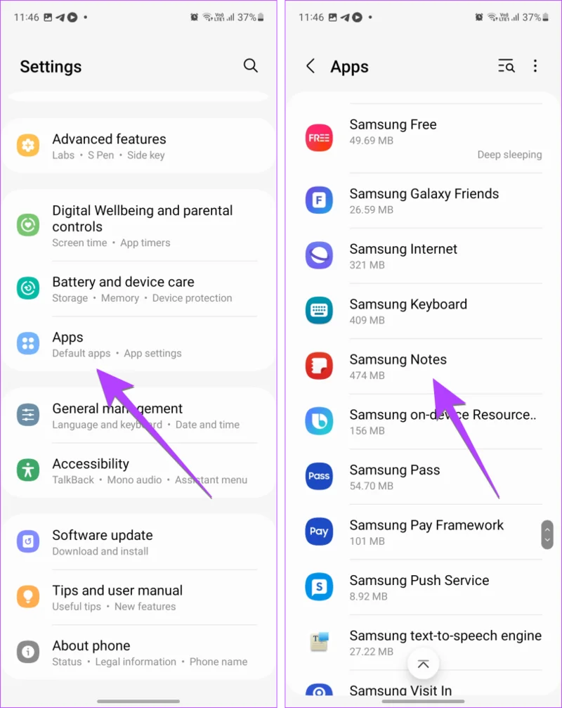12 modi per risolvere il problema con l'app Samsung Notes che non funziona o si blocca