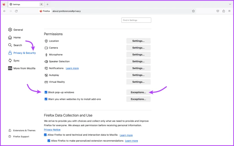 Hoe Safari Pop-up Blocker op Mac in of uit te schakelen