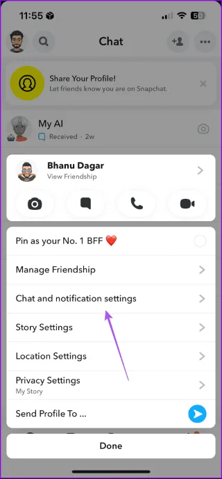 Come modificare il suono delle notifiche di Snapchat