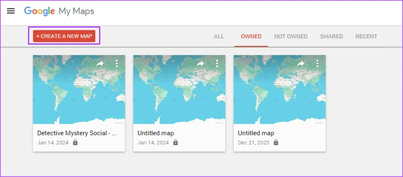 Comment créer et gérer une carte personnalisée dans Mes cartes et Google Drive