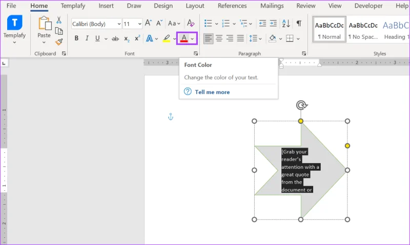 كيفية إضافة وتخصيص وحذف مربع نص في Microsoft Word