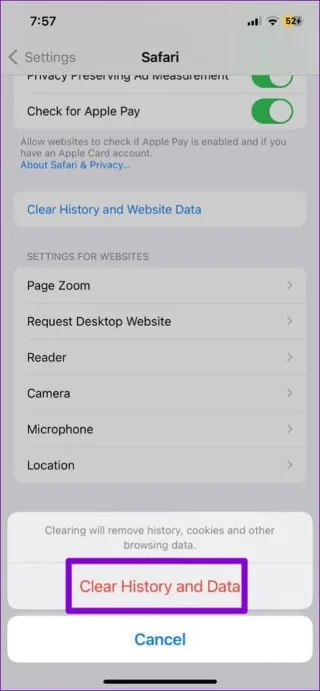 Top 7 manieren om te verhelpen dat Safari geen afbeeldingen op de iPhone laadt