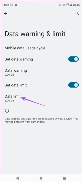 5 manieren om het mobiele datagebruik op Android te beperken