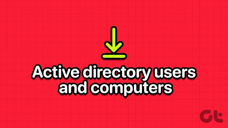 Cómo instalar usuarios y computadoras de Active Directory en Windows