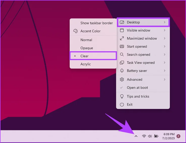 3 manieren om de taakbalk transparant te maken in Windows 11