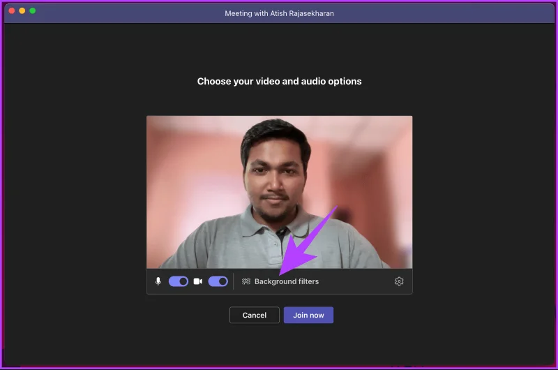 Come cambiare lo sfondo in Microsoft Teams
