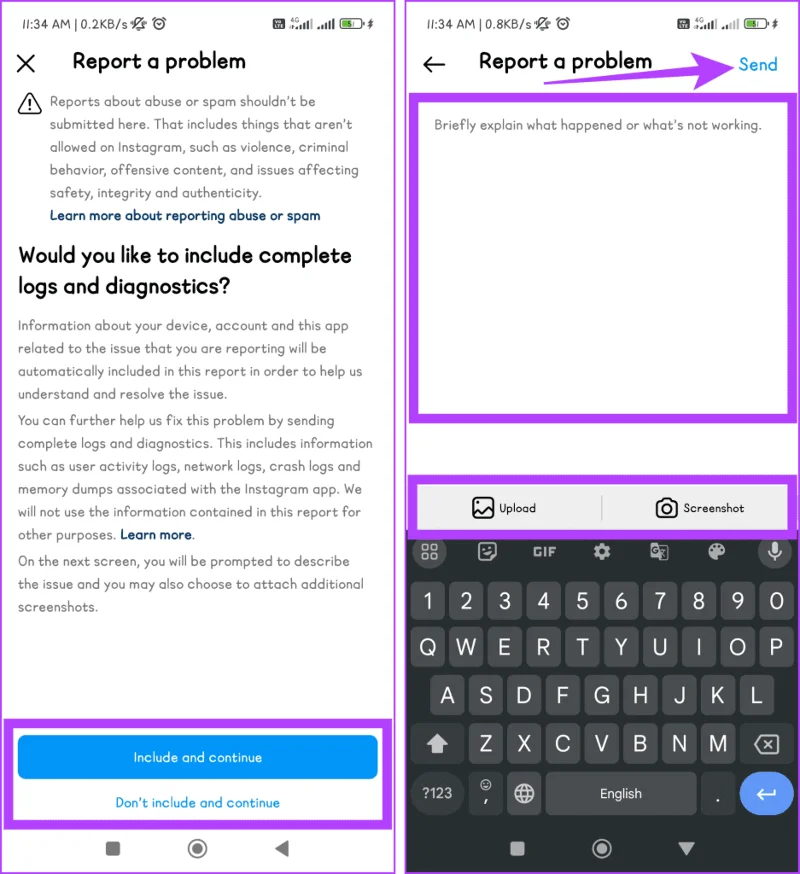 7 correzioni per "Impossibile contattare gli account disabilitati" su Instagram