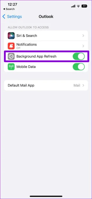 Top 10 manieren om de Outlook-app te repareren die geen e-mails synchroniseert op Android en iPhone