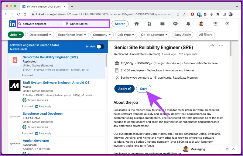 Comment trouver des publications et des emplois enregistrés sur LinkedIn