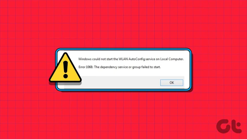 Top 8 manieren om de fout 'Windows kan de WLAN AutoConfig Service'-fout niet te starten op te lossen