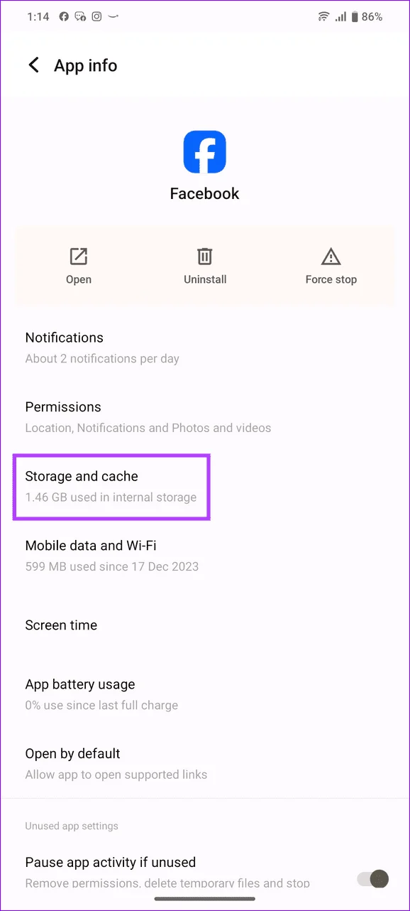 4 façons de réparer les histoires Facebook qui ne sont pas téléchargées depuis le téléphone