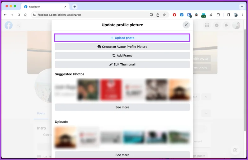 Comment changer la photo de profil sur Facebook sans que personne ne le sache