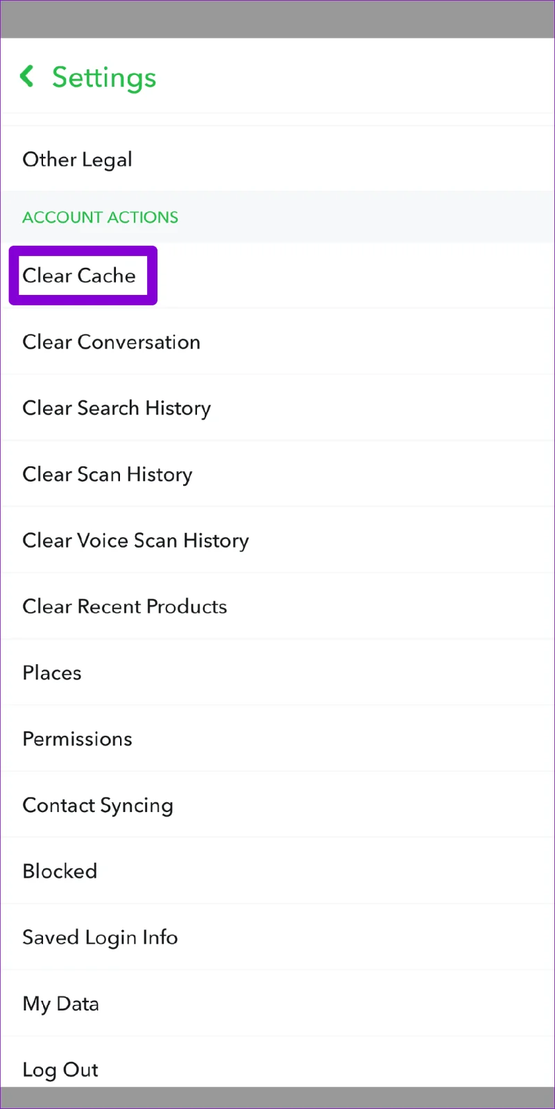 Le 7 principali correzioni per Snapchat non mi consentono di esportare gli snap sul telefono