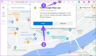 Cómo utilizar Google Maps en una PC con Windows