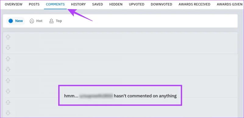 Come eliminare tutti i commenti e i post di Reddit sul browser Web
