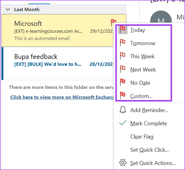 5 façons de créer une tâche dans Microsoft Outlook