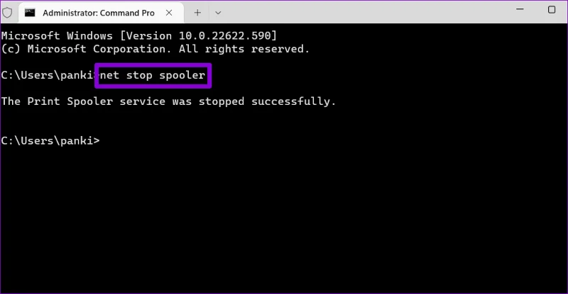 5 formas de eliminar un trabajo de impresión atascado en Windows 11