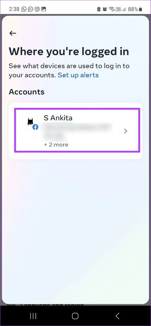 Uitloggen bij Facebook en Messenger op alle apparaten
