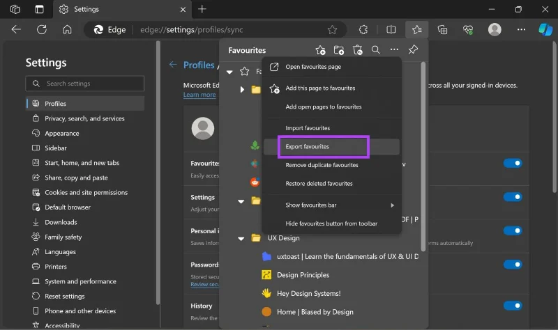 Hoe Microsoft Edge-favorieten of bladwijzers over te zetten op Windows