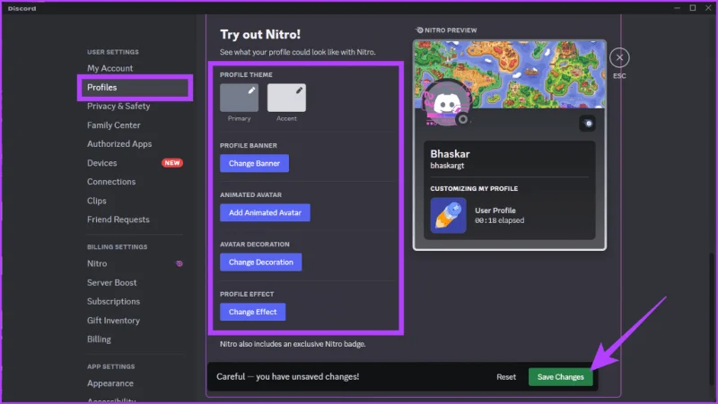 5 façons de corriger le thème du profil Discord et d'autres modifications qui ne sont pas enregistrées