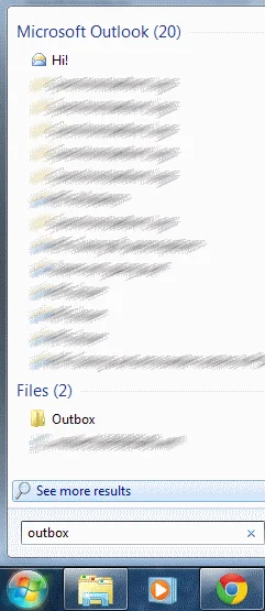 Bericht Vast in Outlook 365 Verzenden