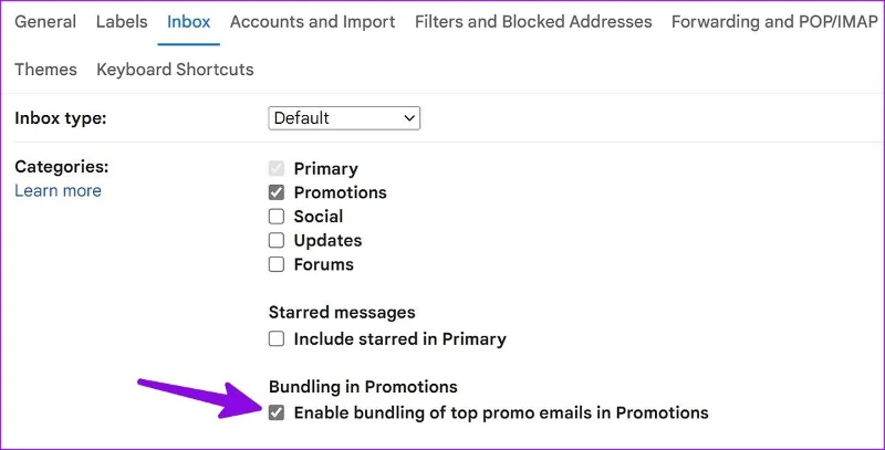Come eliminare tutte le promozioni in Gmail
