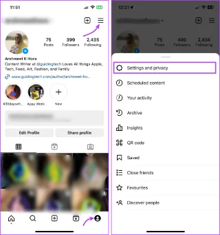 Comment examiner et supprimer des comptes Instagram dautres appareils