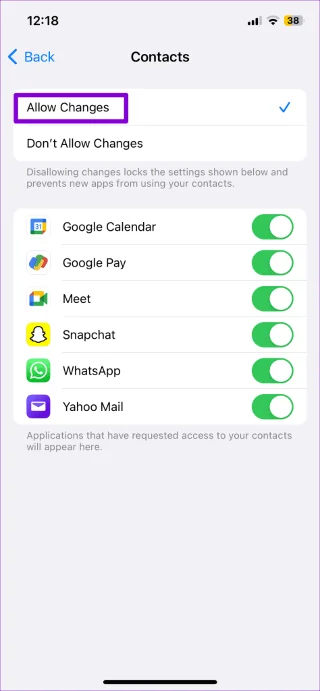 Top 6 oplossingen voor de fout 'Niet alle contacten zijn verwijderd' op de iPhone