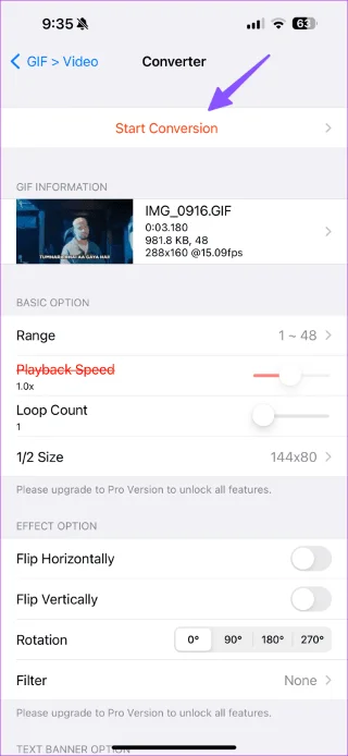 Top 4 manieren om GIF naar MP4 op iPhone te converteren