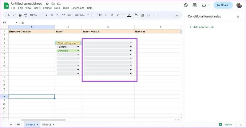 Come creare, modificare ed eliminare elenchi a discesa in Fogli Google