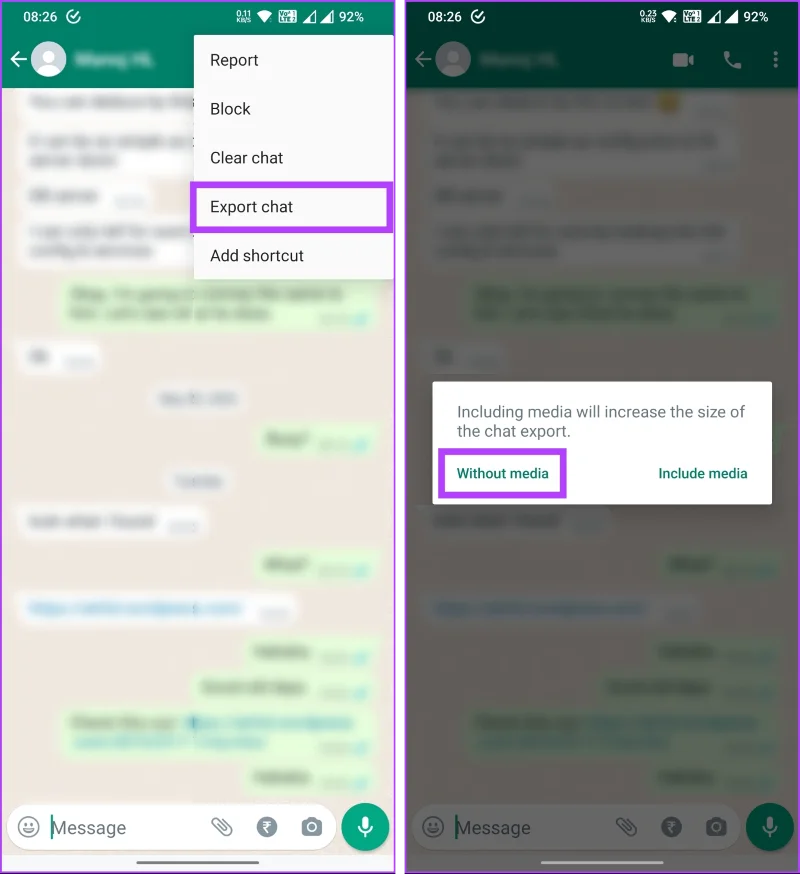 วิธีส่งออกแชท WhatsApp เป็น PDF บน Android หรือ iOS