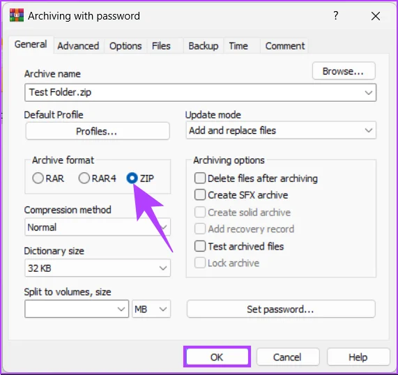 3 eenvoudige manieren om een ​​ZIP-bestand op Windows met een wachtwoord te beveiligen