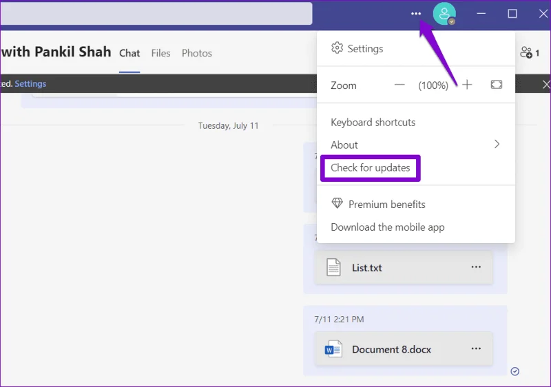 Las 7 soluciones principales para el corrector ortográfico que no funciona en Microsoft Teams para Windows
