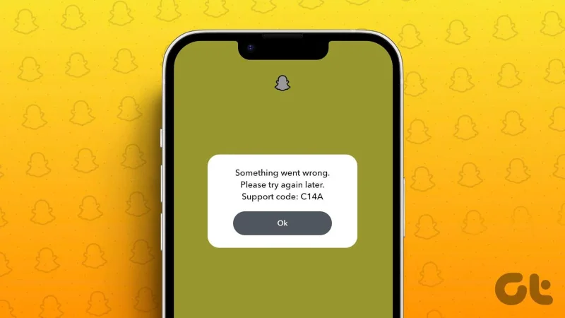 12 façons de corriger l'erreur C14A du code de support de Snapchat